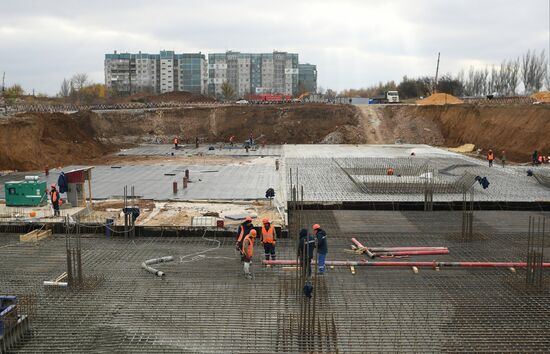 Строительство перинатального центра в Донецке