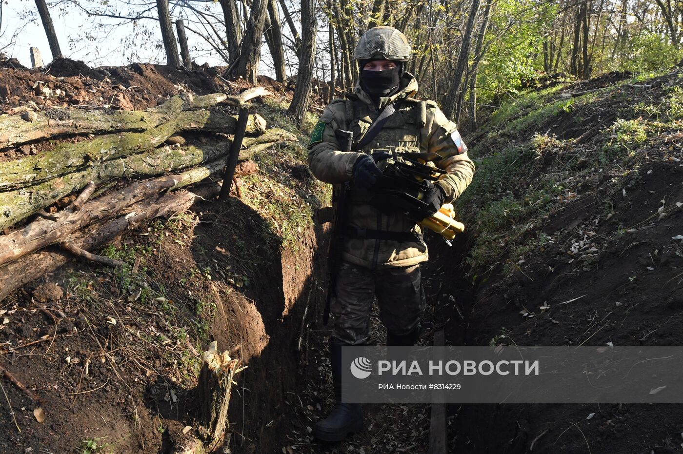 Передача гумпомощи призванным в рамках частичной мобилизации