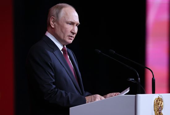 Президент РФ В. Путин принял участие в мероприятии по случаю 75-летия ФМБА