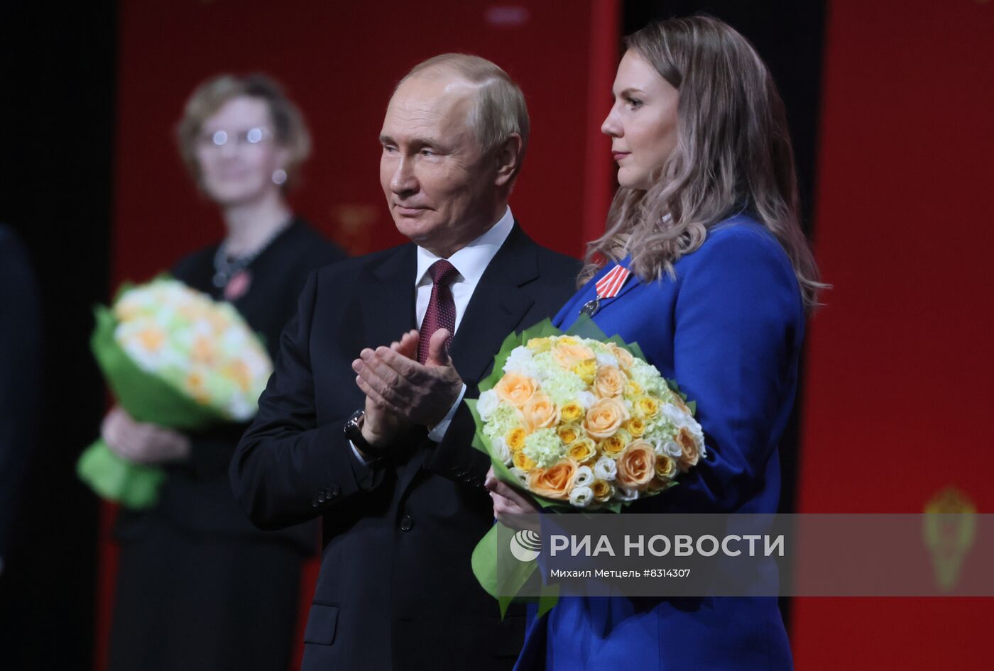 Президент РФ В. Путин принял участие в мероприятии по случаю 75-летия ФМБА