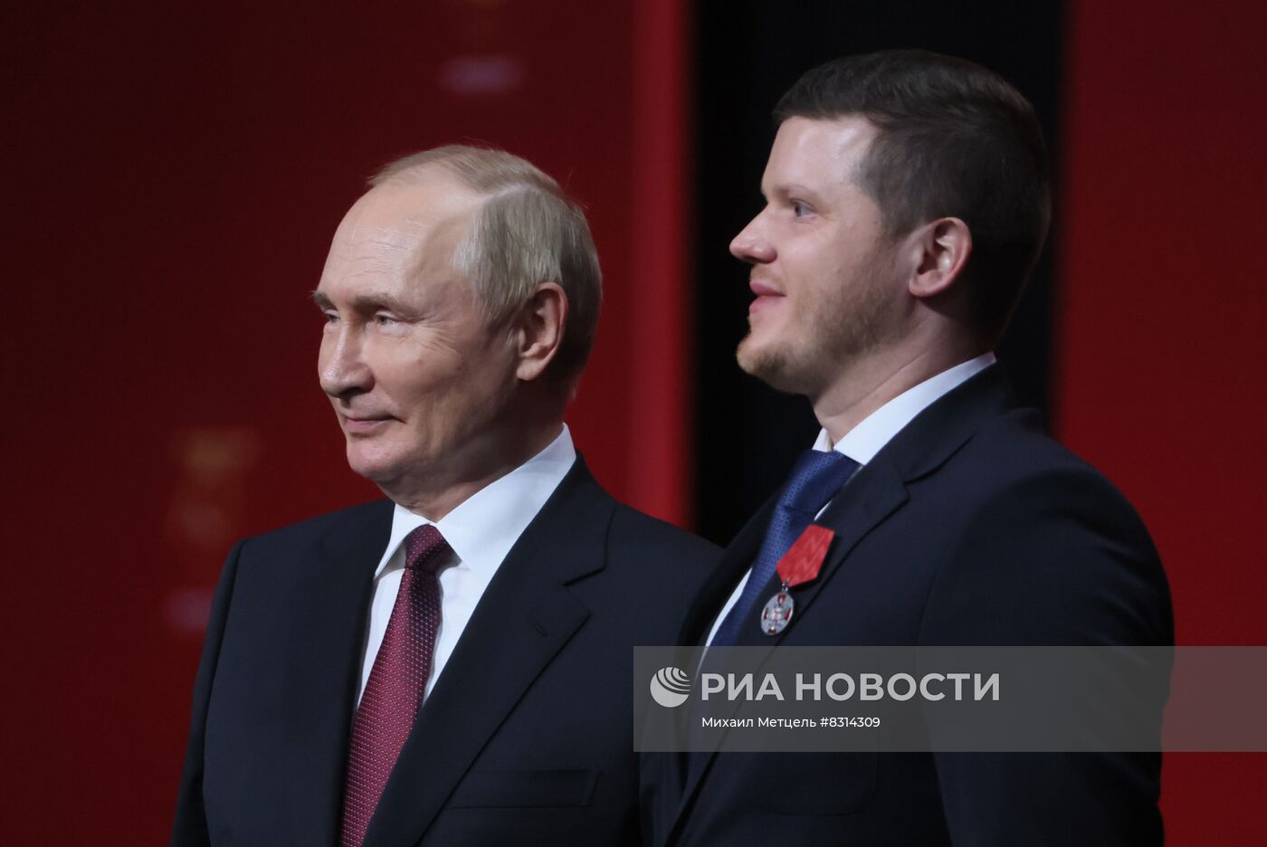 Президент РФ В. Путин принял участие в мероприятии по случаю 75-летия ФМБА