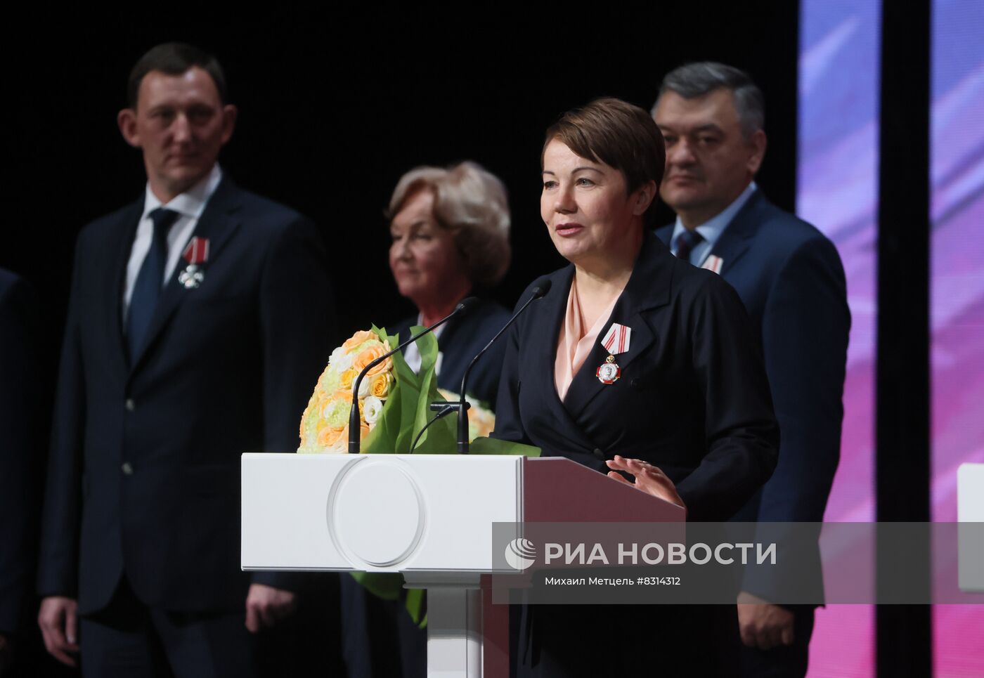 Президент РФ В. Путин принял участие в мероприятии по случаю 75-летия ФМБА