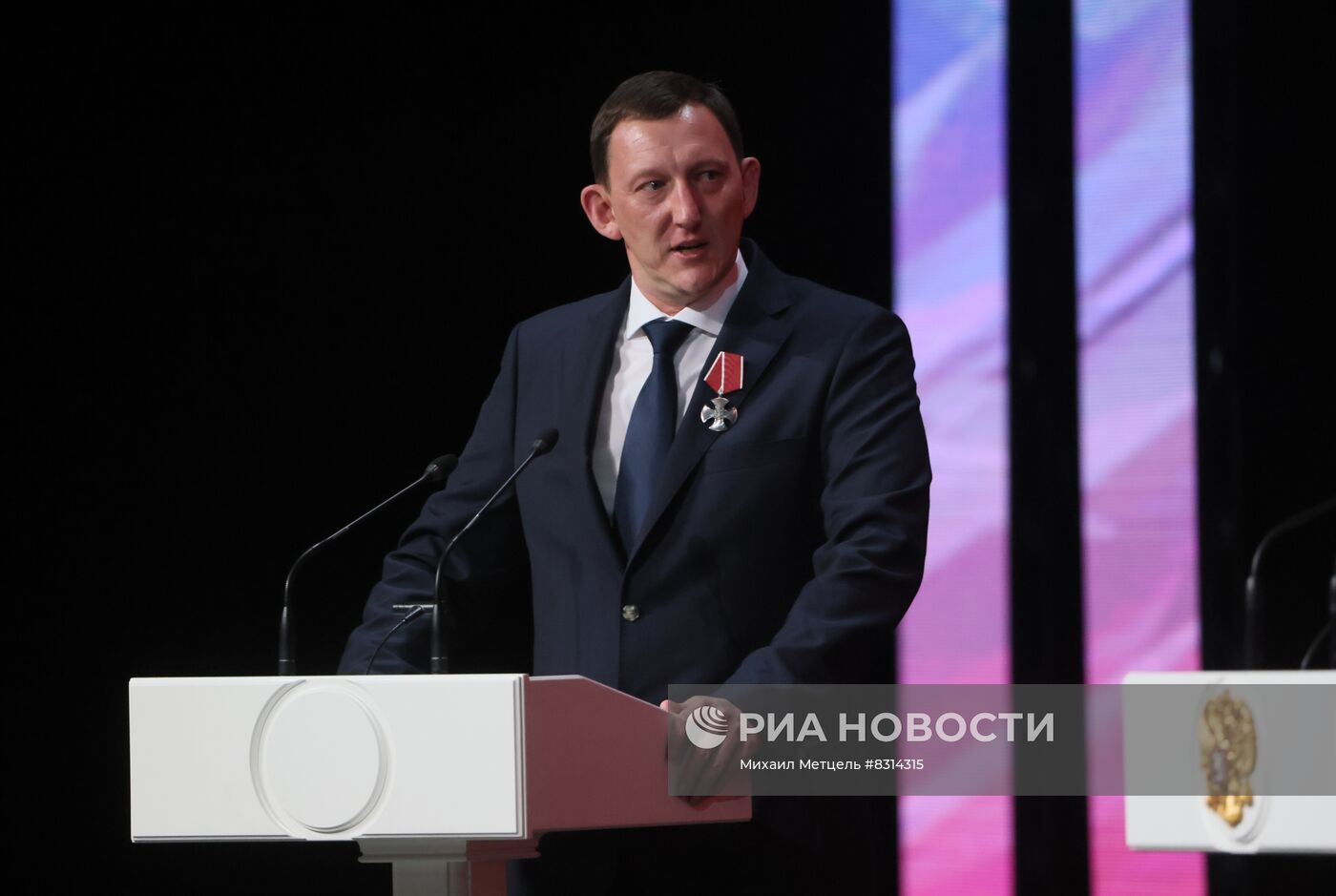 Президент РФ В. Путин принял участие в мероприятии по случаю 75-летия ФМБА