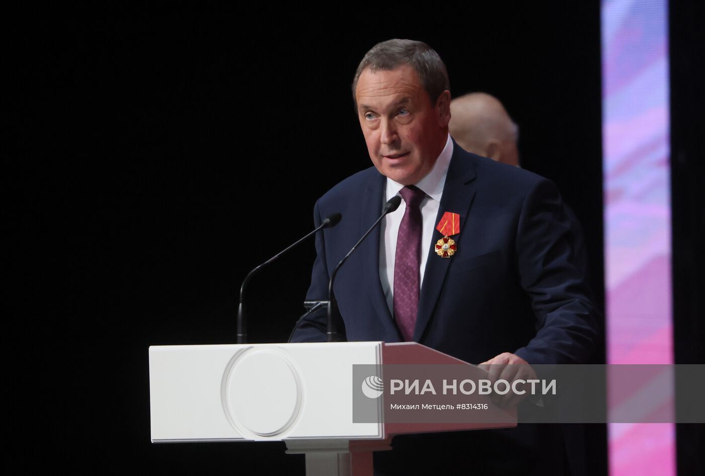 Президент РФ В. Путин принял участие в мероприятии по случаю 75-летия ФМБА