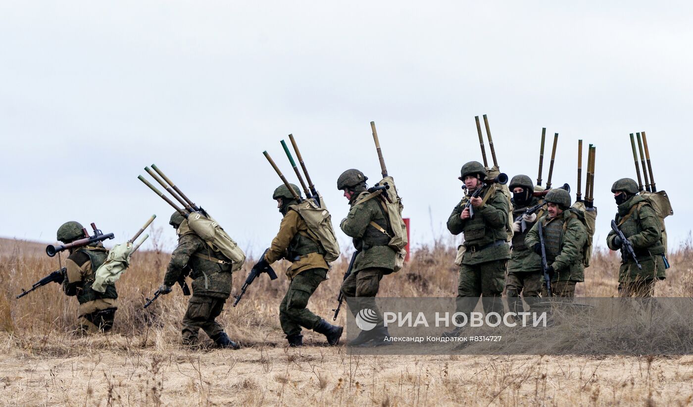 Боевая подготовка мобилизованных в Челябинской области