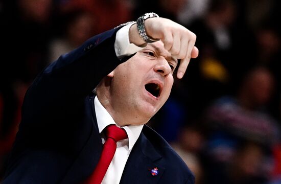 Баскетбол. Единая лига ВТБ. Матч ЦСКА - УНИКС