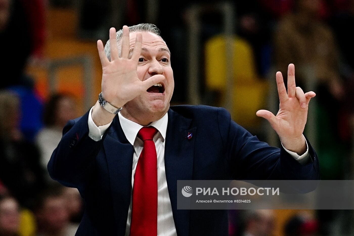 Баскетбол. Единая лига ВТБ. Матч ЦСКА - УНИКС