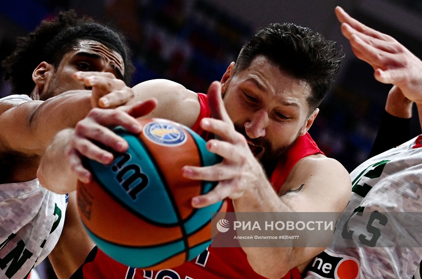 Баскетбол. Единая лига ВТБ. Матч ЦСКА - УНИКС