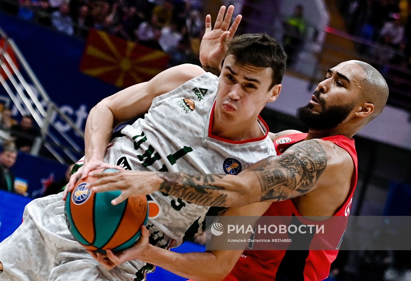 Баскетбол. Единая лига ВТБ. Матч ЦСКА - УНИКС