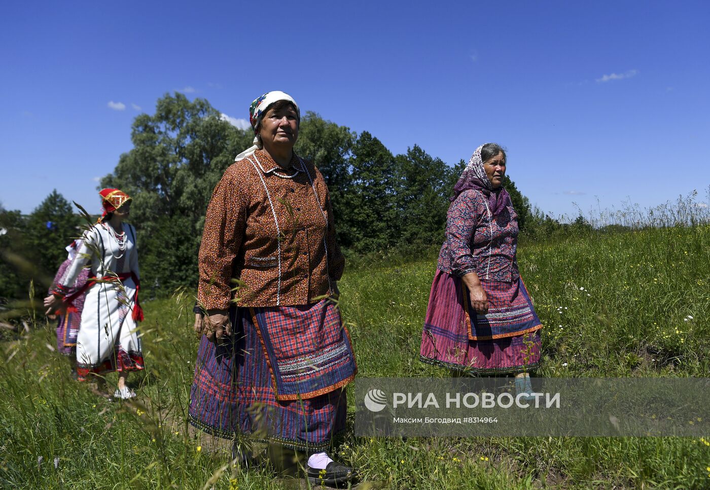 Праздник летнего солнцестояния "Валда шинясь" в Татарстане