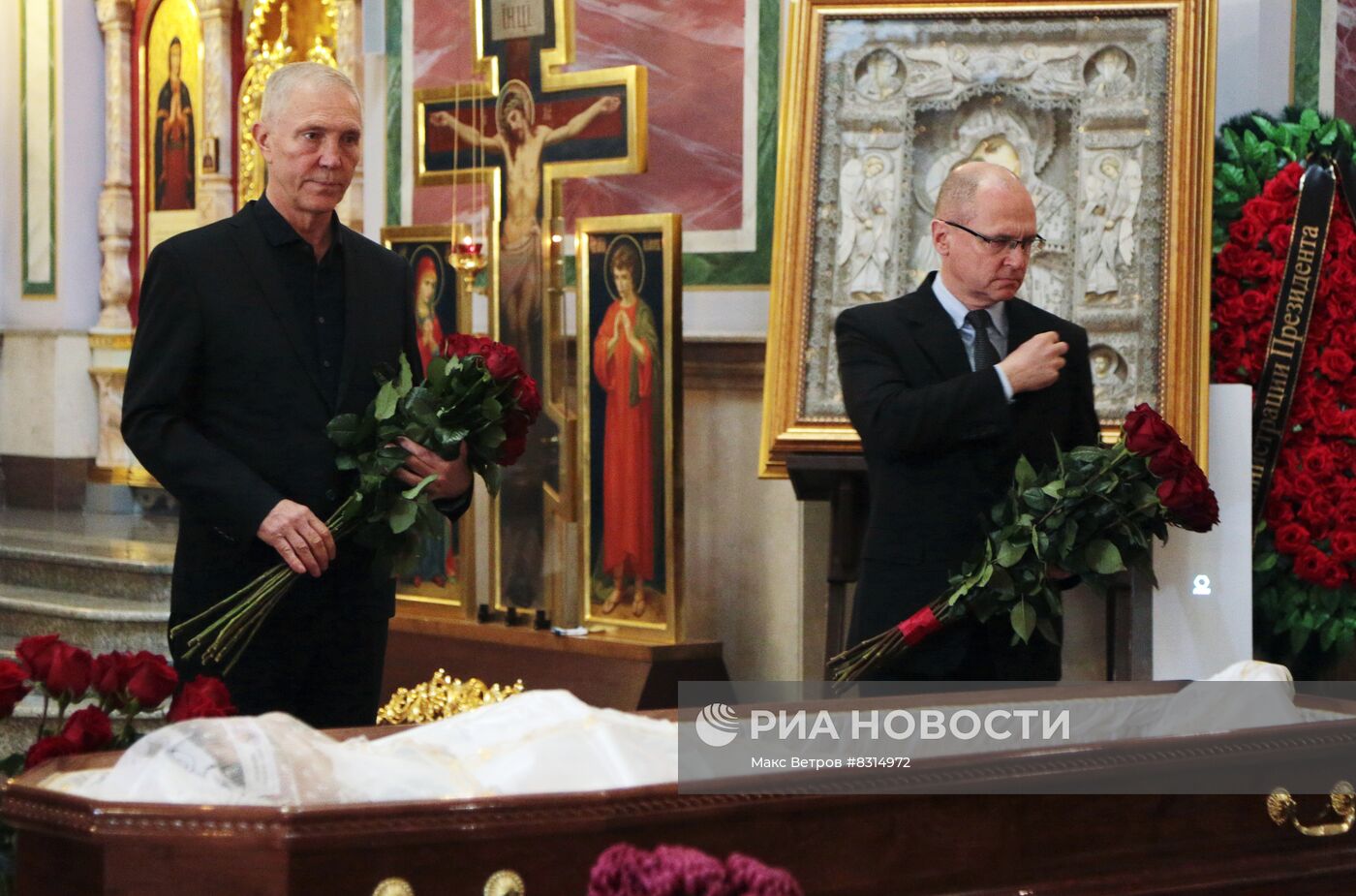 Прощание с замглавы администрации Херсонской области К. Стремоусовым