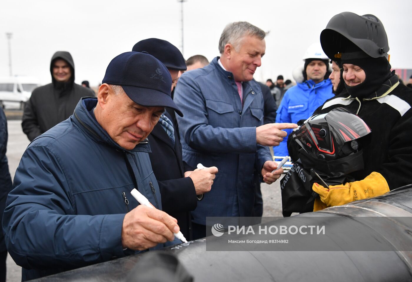 Старт проекта распределительного газопровода высокого давления ПАО "Газпром" в Татарстане