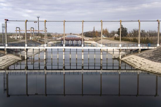 Насосная станция на Северо-Крымском канале