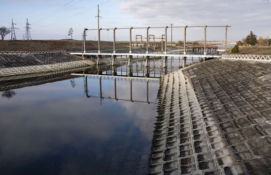 Насосная станция на Северо-Крымском канале