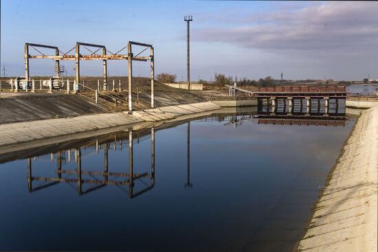 Насосная станция на Северо-Крымском канале