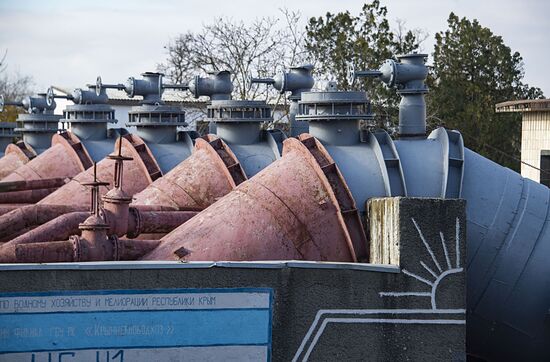 Насосная станция на Северо-Крымском канале