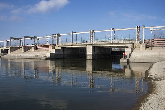 Насосная станция на Северо-Крымском канале