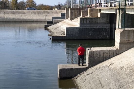 Насосная станция на Северо-Крымском канале
