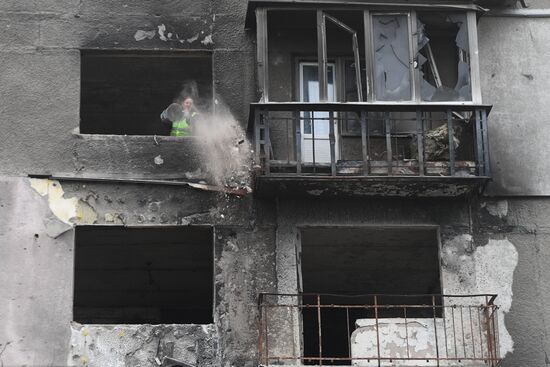 Мирная жизнь в Мариуполе