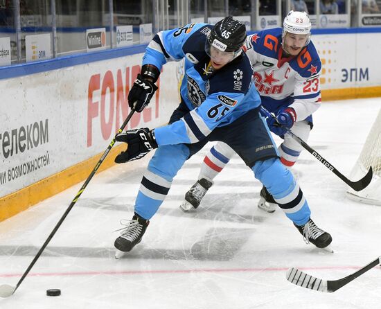 Хоккей. КХЛ. Матч "Сибирь" - СКА