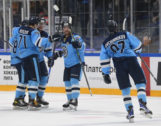 Хоккей. КХЛ. Матч "Сибирь" - СКА