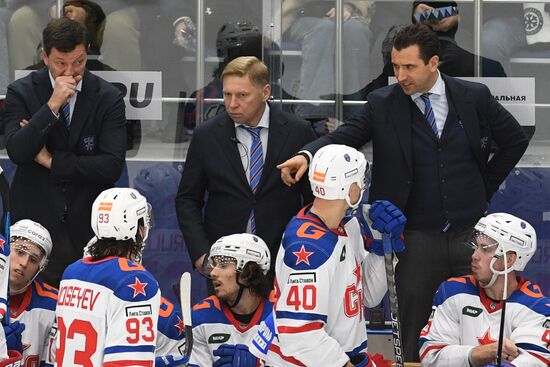 Хоккей. КХЛ. Матч "Сибирь" - СКА