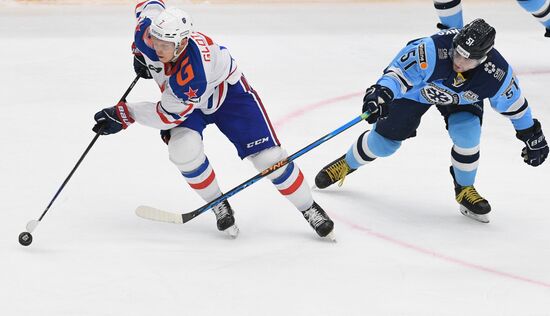 Хоккей. КХЛ. Матч "Сибирь" - СКА