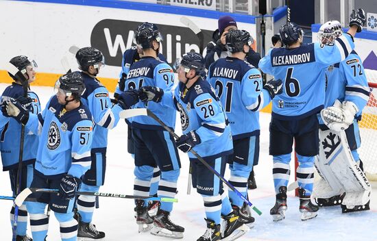 Хоккей. КХЛ. Матч "Сибирь" - СКА