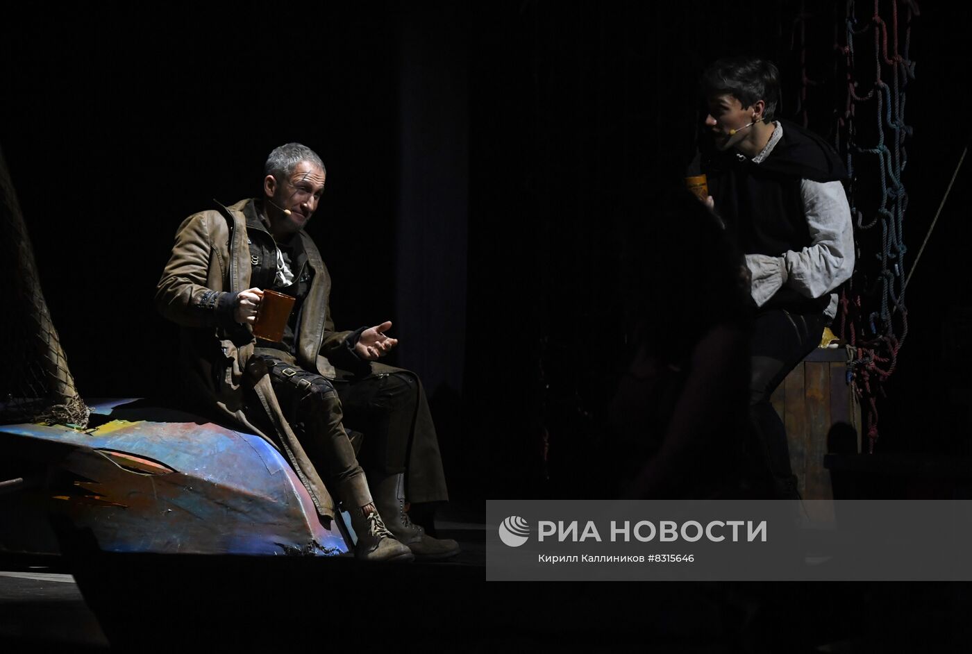 Показ мюзикла "Дон Жуан" с Н. Гришаевой и И. Ожогиным