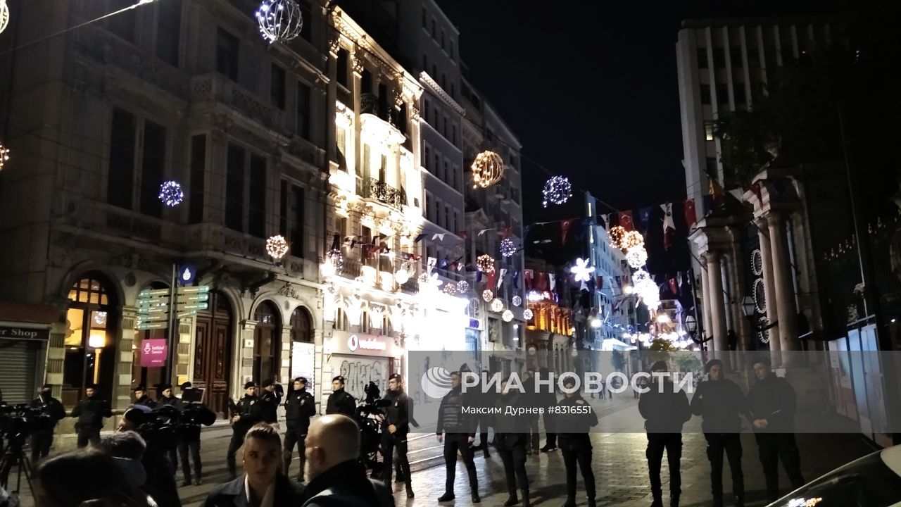 В центре Стамбула прогремел взрыв