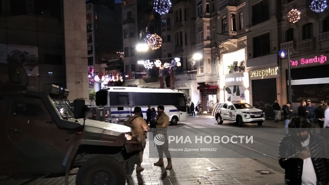 В центре Стамбула прогремел взрыв