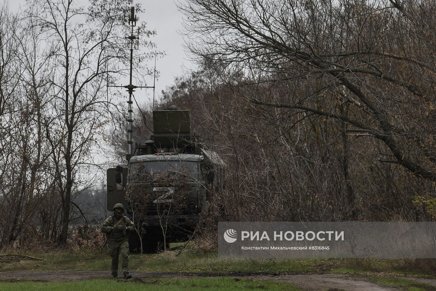 Работа подразделений РЭБ на Запорожском направлении