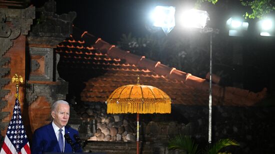 Выступление президента США Д. Байдена в рамках саммита G20 на Бали