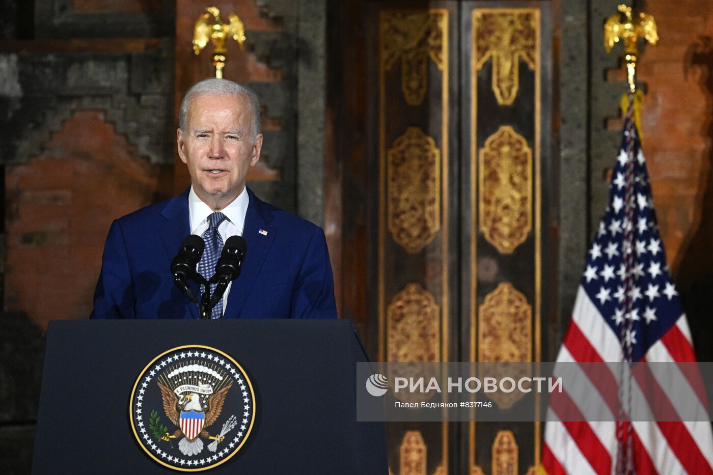 Выступление президента США Д. Байдена в рамках саммита G20 на Бали