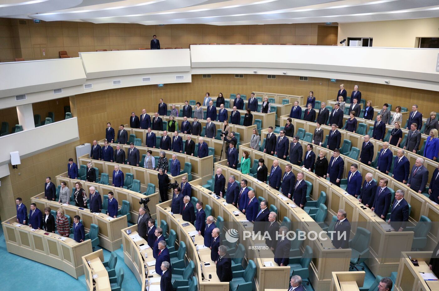 Заседание Совета Федерации РФ 
