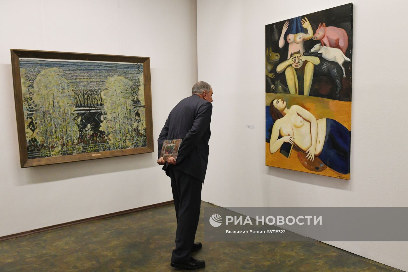 Открытие выставочного проекта Российской академии художеств