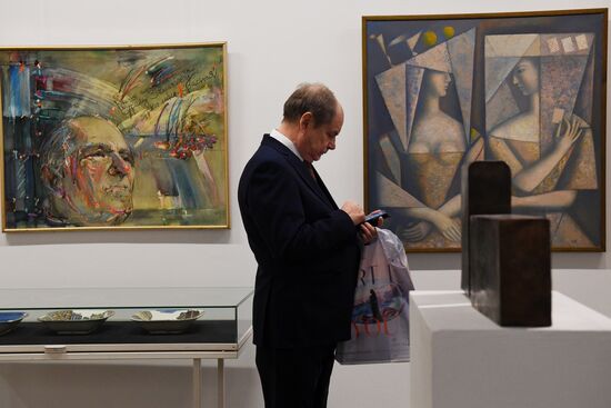 Открытие выставочного проекта Российской академии художеств