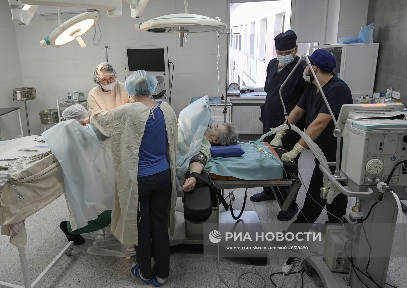 Работа больницы в Запорожской области