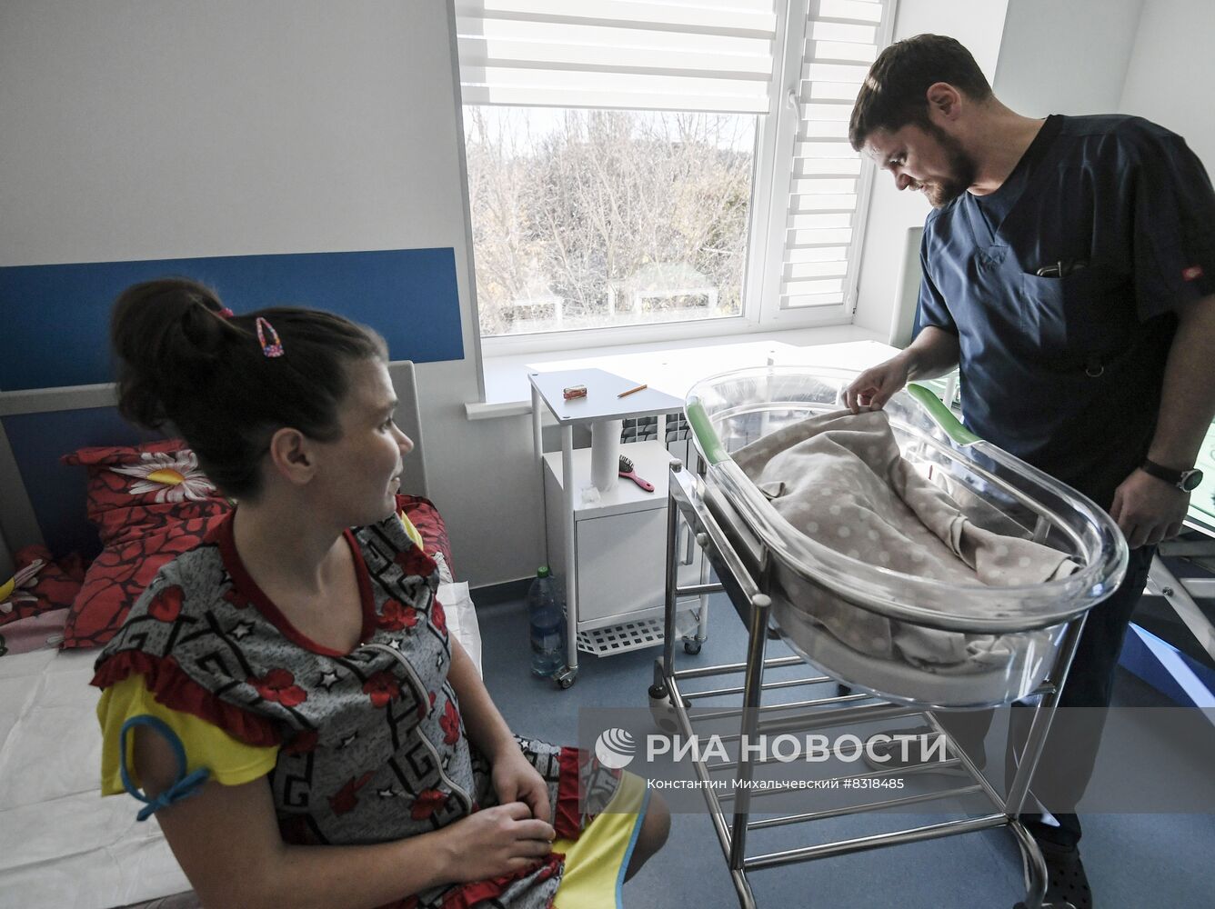 Работа больницы в Запорожской области