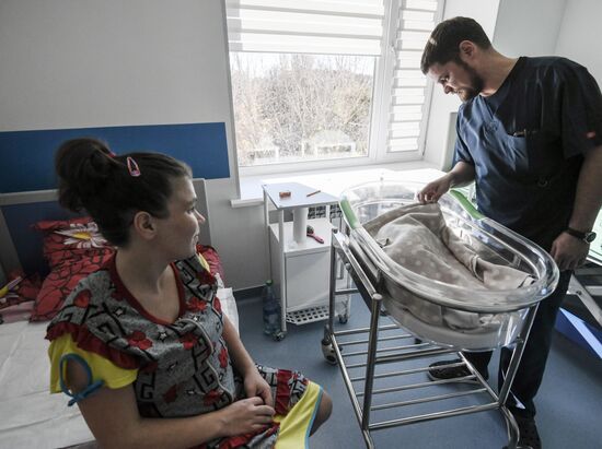 Работа больницы в Запорожской области