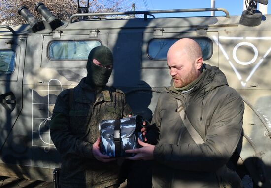 Военнослужащие ЮВО на позициях на Запорожском направлении