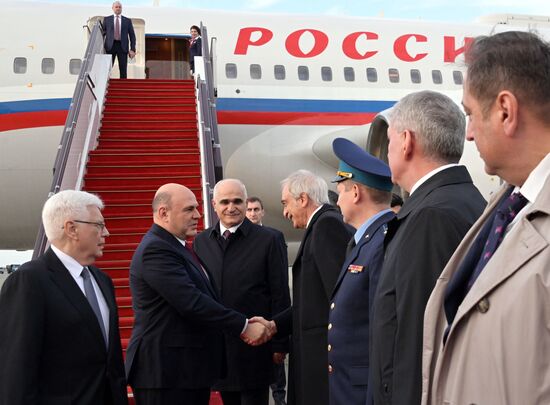 Рабочая поездка премьер-министра РФ М. Мишустина в Азербайджанскую Республику