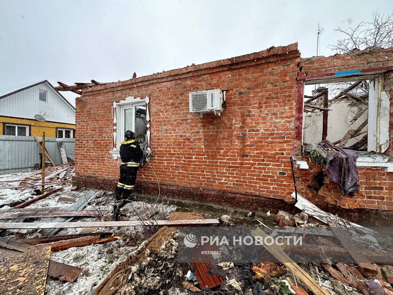 ВСУ обстреляли город Шебекино в Белгородской области