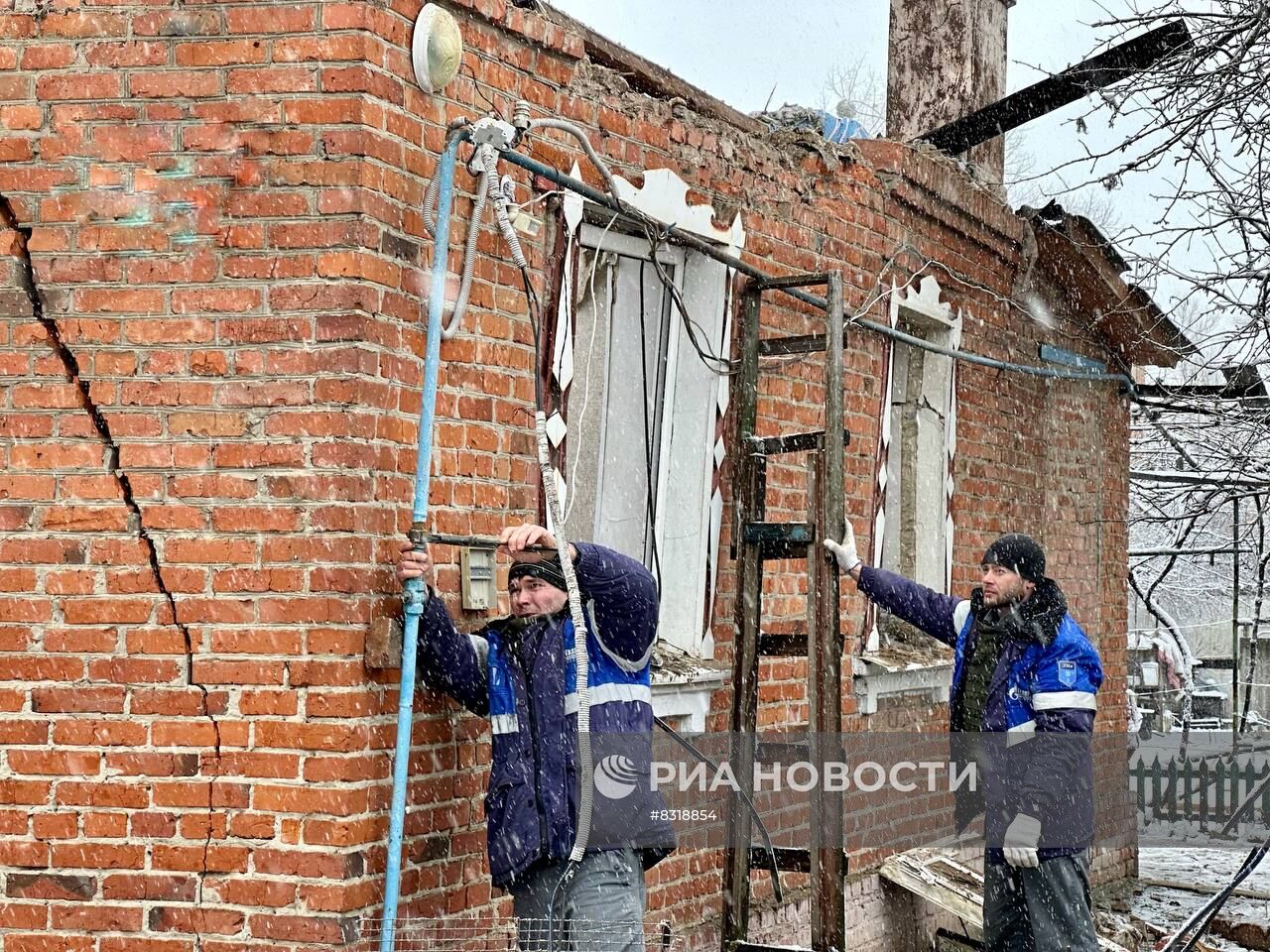 ВСУ обстреляли город Шебекино в Белгородской области | РИА Новости Медиабанк