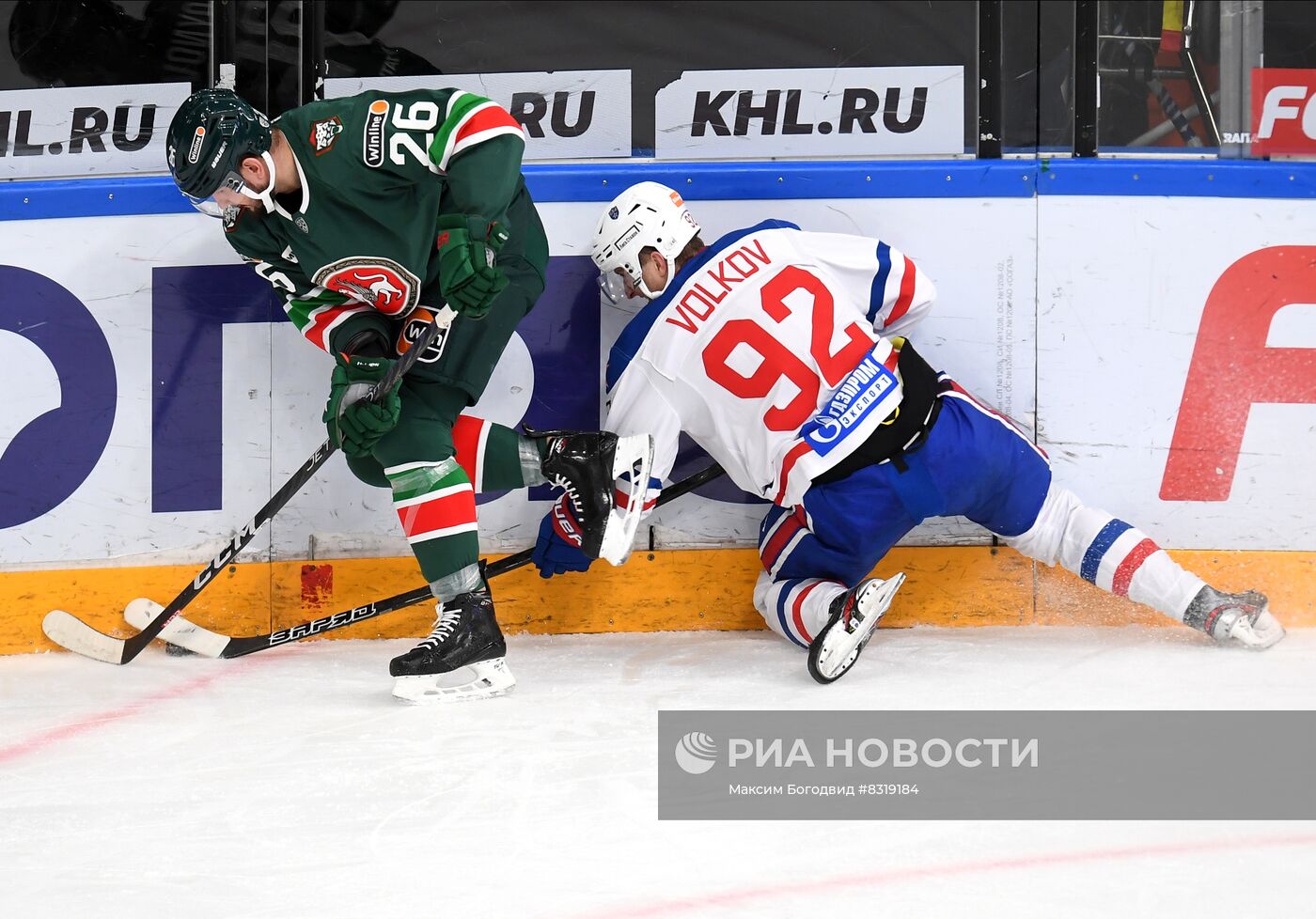 Хоккей. КХЛ. Матч "Ак Барс" - СКА