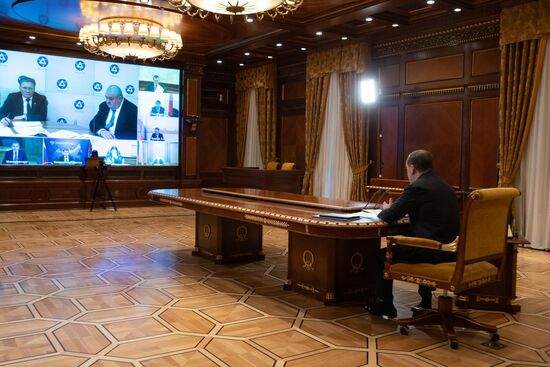 Зампред Совбеза РФ Д. Медведев провел заседание межведомственной комиссии СБ по обеспечению национальных интересов РФ в Арктике