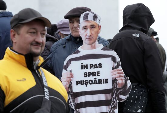 Протест оппозиции в Кишиневе