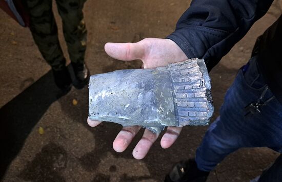 Последствия обстрела Донецка