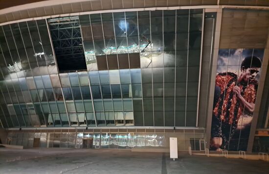 Последствия обстрела Донецка