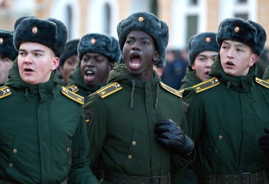 День ракетных войск и артиллерии в Санкт-Петербурге